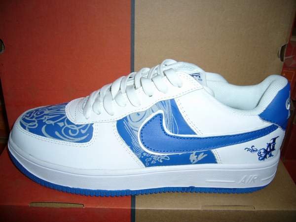 Nike Air Force 1 - LA Edition White/Blue Low