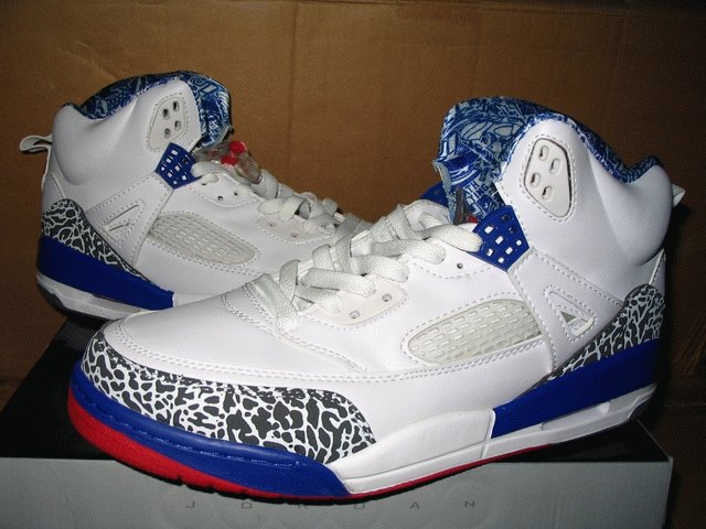 Nike Air Jordan IV.5 Spike - White/Blue/Red