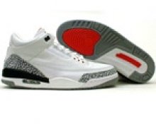 Air Jordan 3 Retro White/Cement Gray/Fire Red