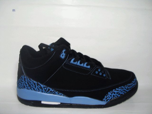 Air Jordan 3 Retro Black/Blue