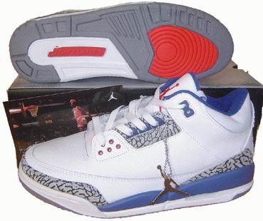 Air Jordan 3 Retro Laser White/Blue/Red