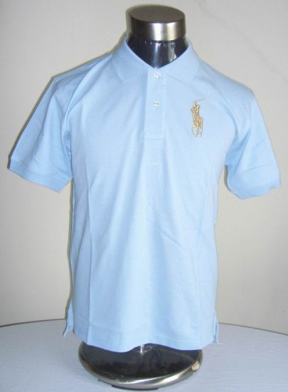Polo - Blue w/Tan