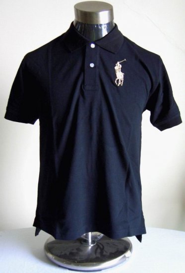 Polo - Black w/Tan