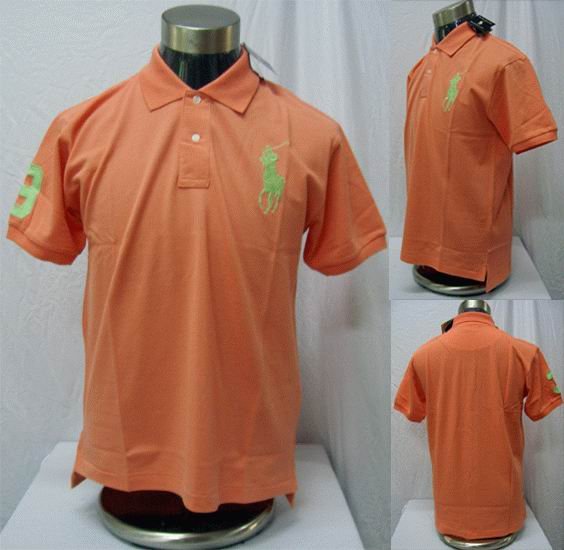 Polo - Oragne w/Green