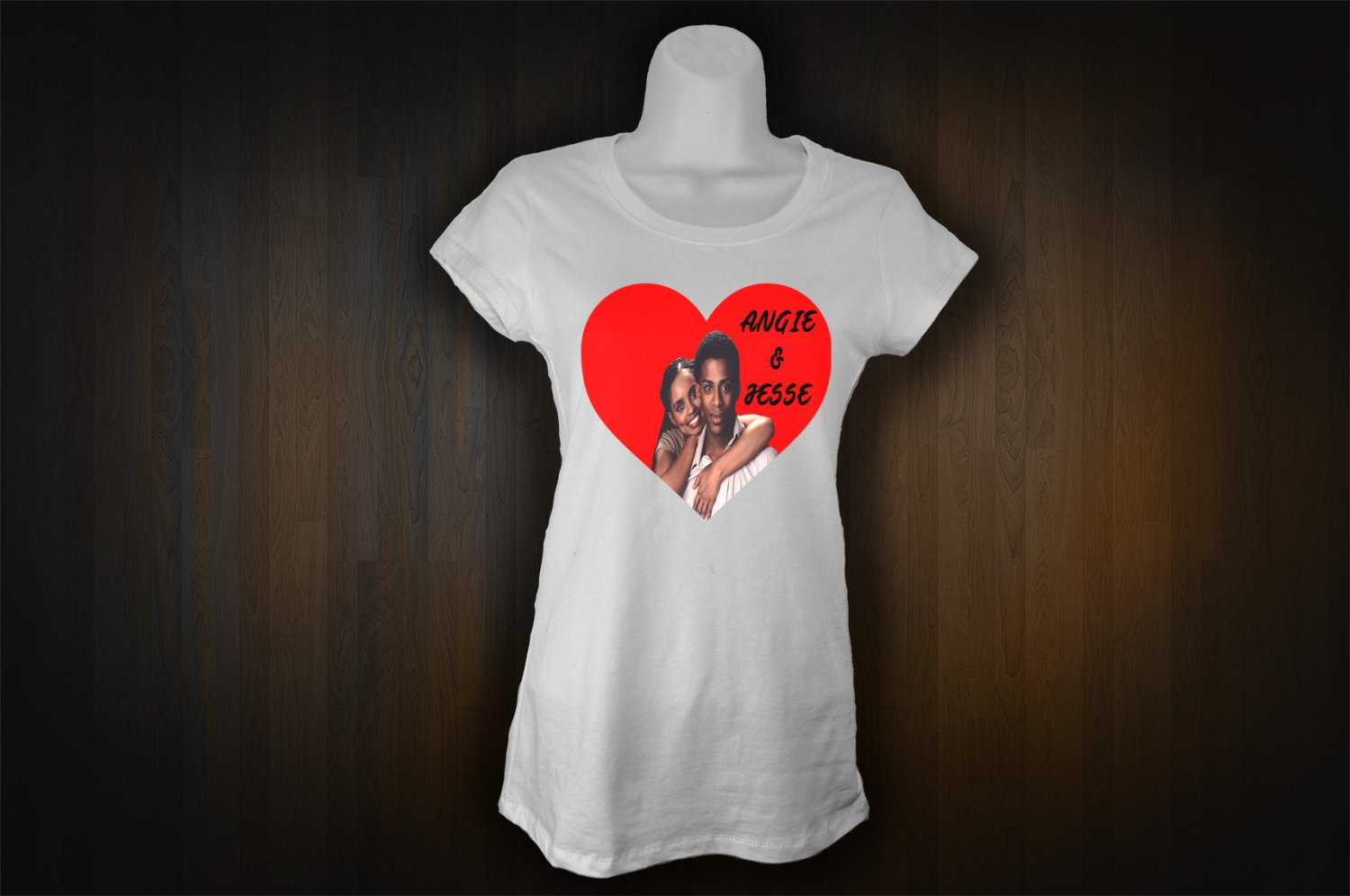 ANGIE AND JESSE T-SHIRT(LARGE) ALL MY CHILDREN