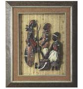 Shadow Box w/ Masai People