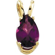 Genuine Rhodolite Garnet Pendant