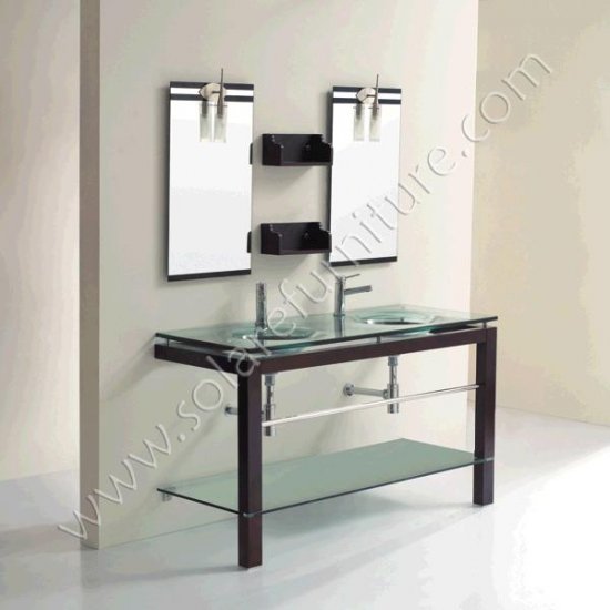 Aspen Bathroom Double Sink Set