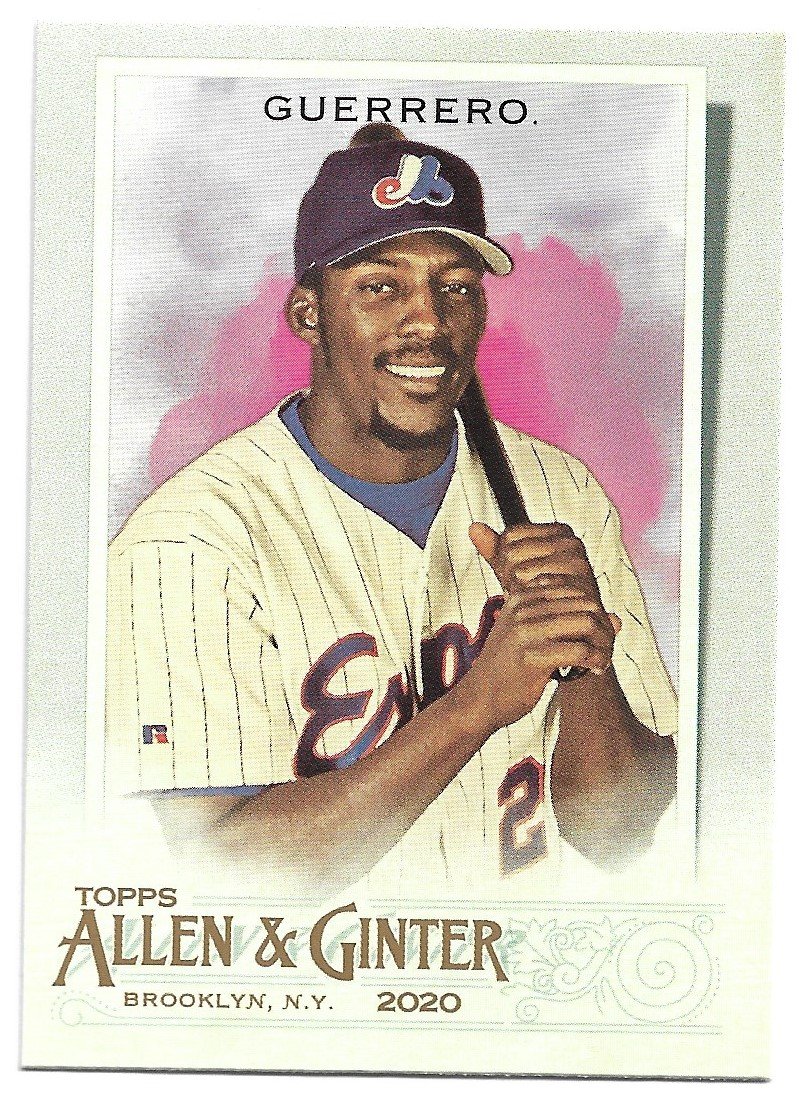 VLADIMIR GUERRERO 2020 Topps Allen Ginter Baseball Card 71 FREE