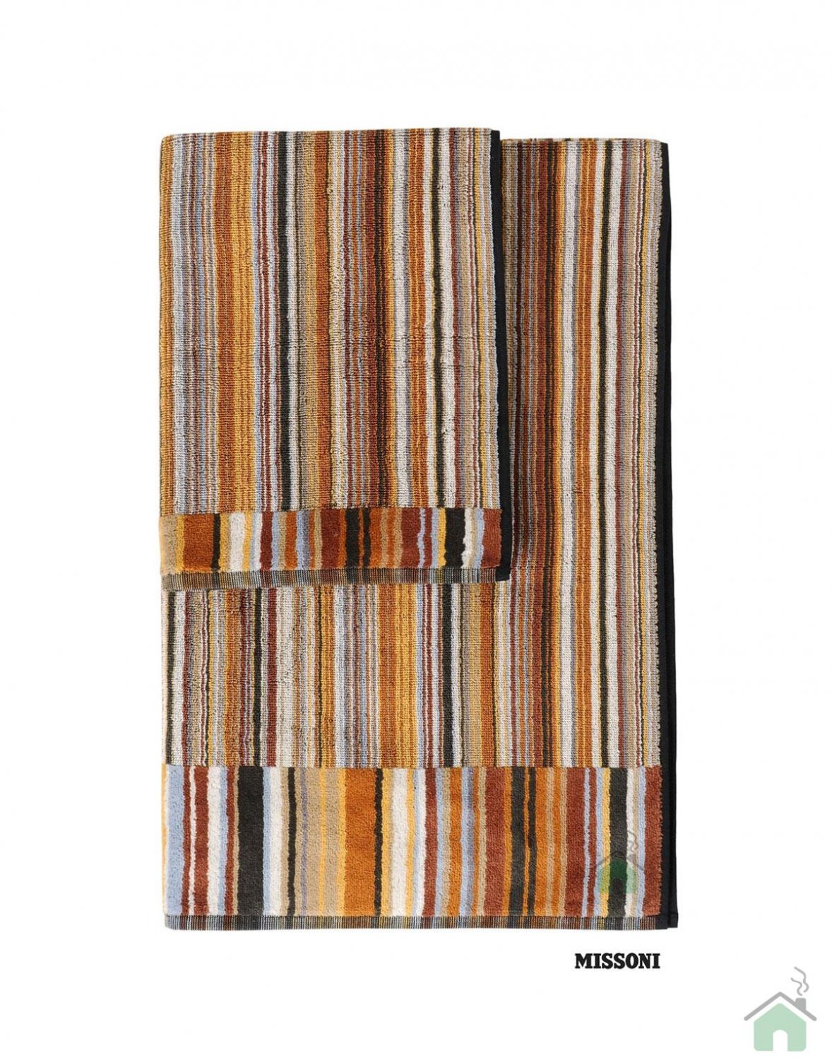 Set of 2 bath towels+1 hand towel Missoni Home Jazz var.160