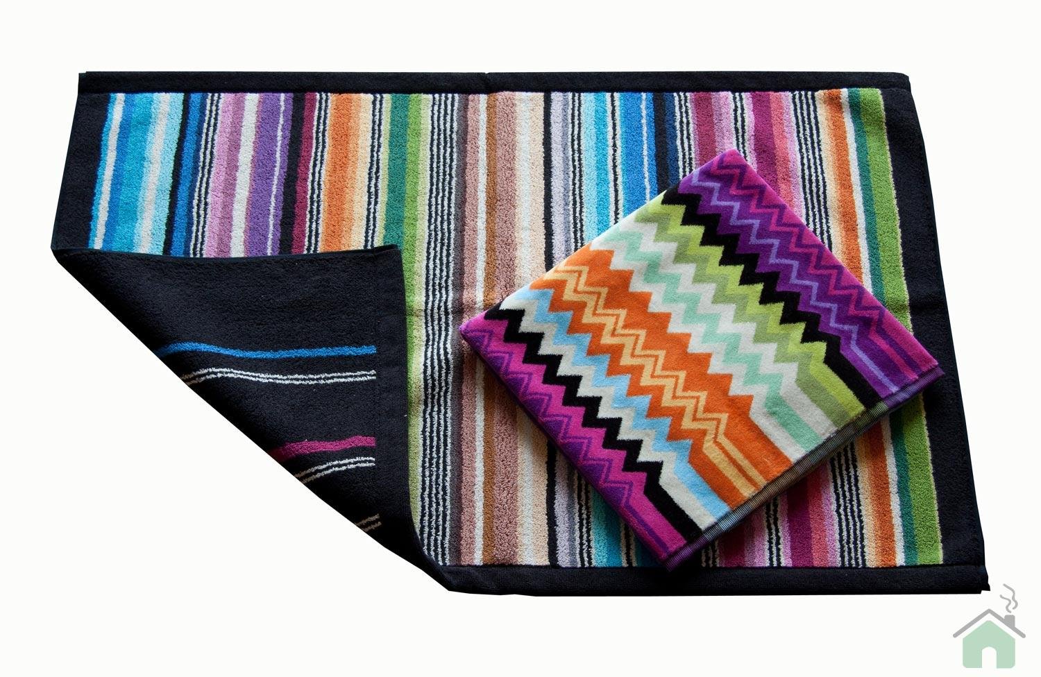 Towels set 1+1 Missoni Home Giacomo 156 + Missoni Hill bathmat