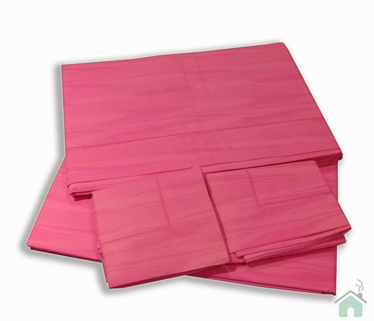 Sheets set for queen bed in gingham Missoni Home Harry - var.fuchsia