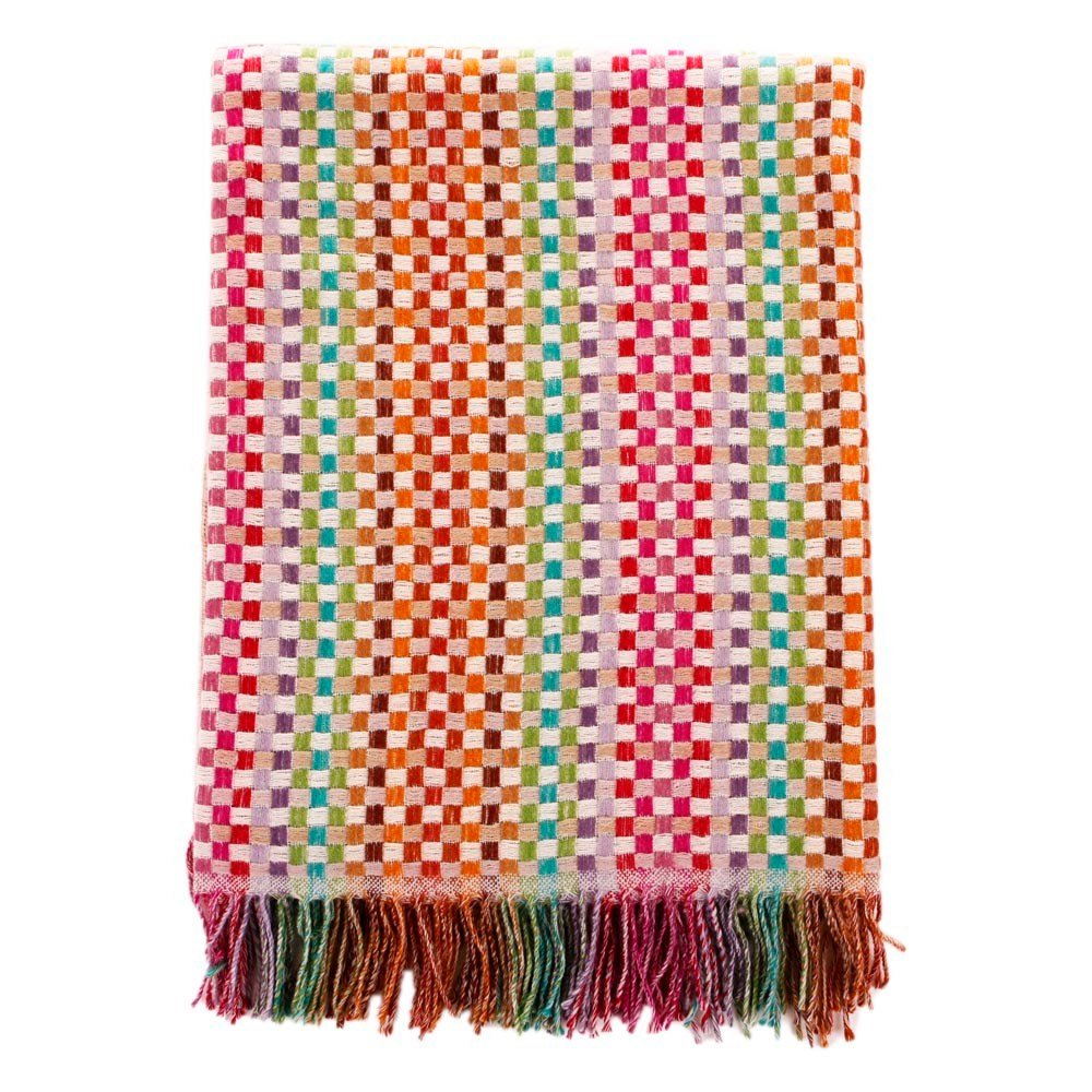Missoni Home Nicodemo throw zig-zag pattern