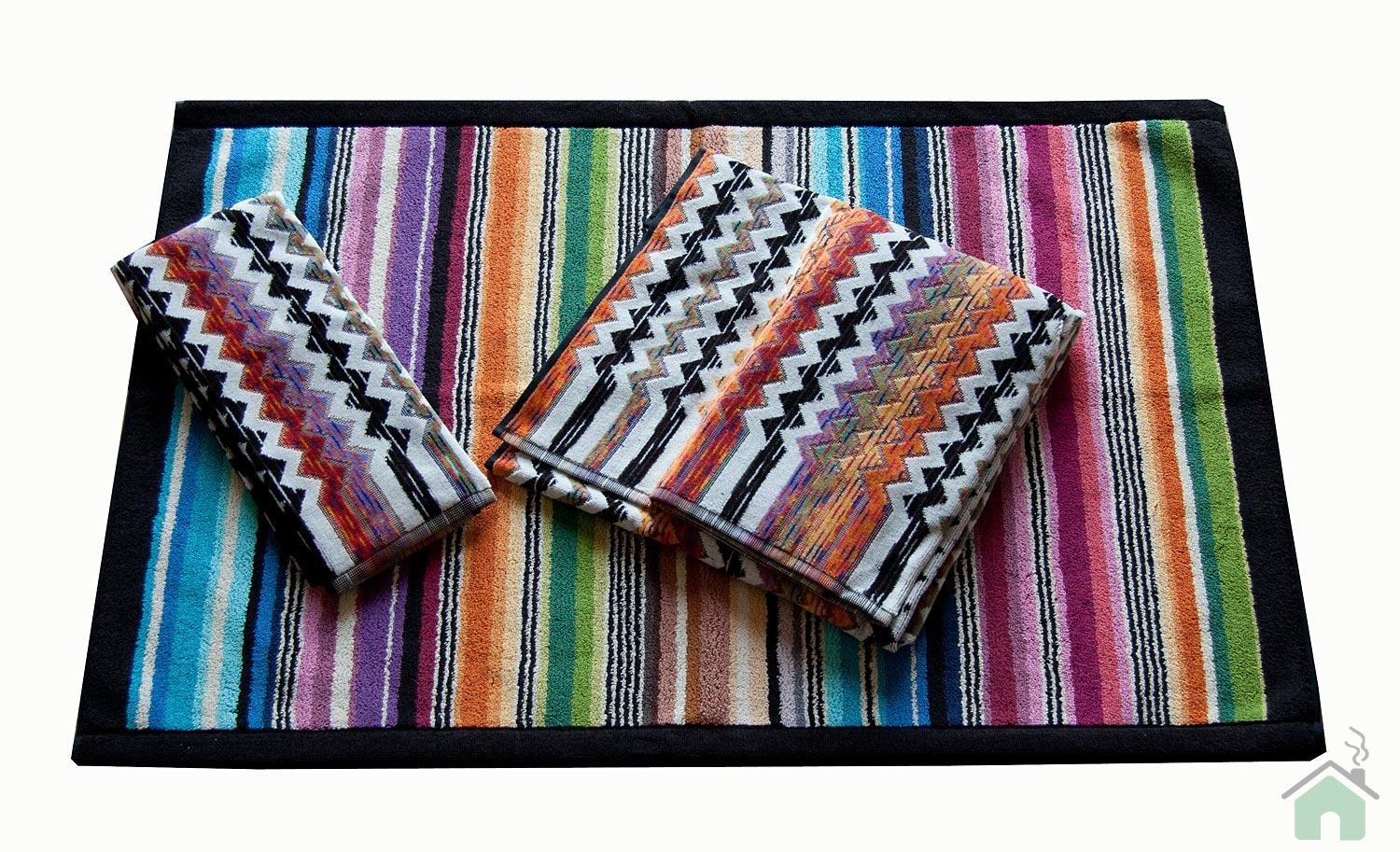 Towels set 1+1 Missoni Home Paul 156 + Missoni Hill bathmat