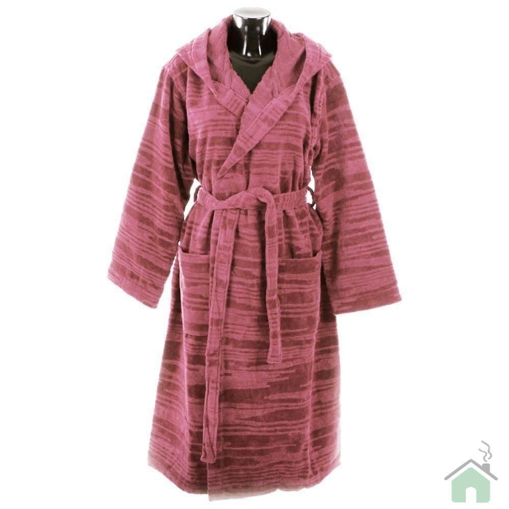 Missoni Home Bath robe with hood KIAN solid pink