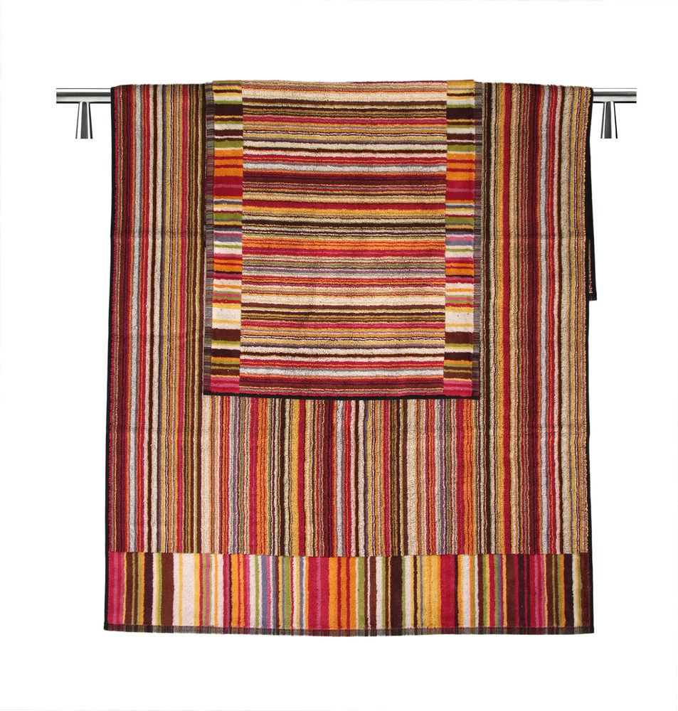 Missoni Home 2015 156 Jazz 2 set 1+1 tones of red, Brown, Orange and green