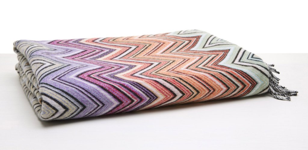 Perseo wool and cashmere-blend throw