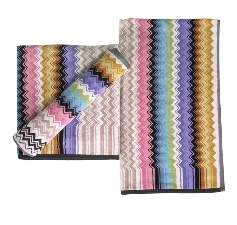 Missoni Home Ralph 2015 2 bath towels+2 bath sheets chevron zig-zag