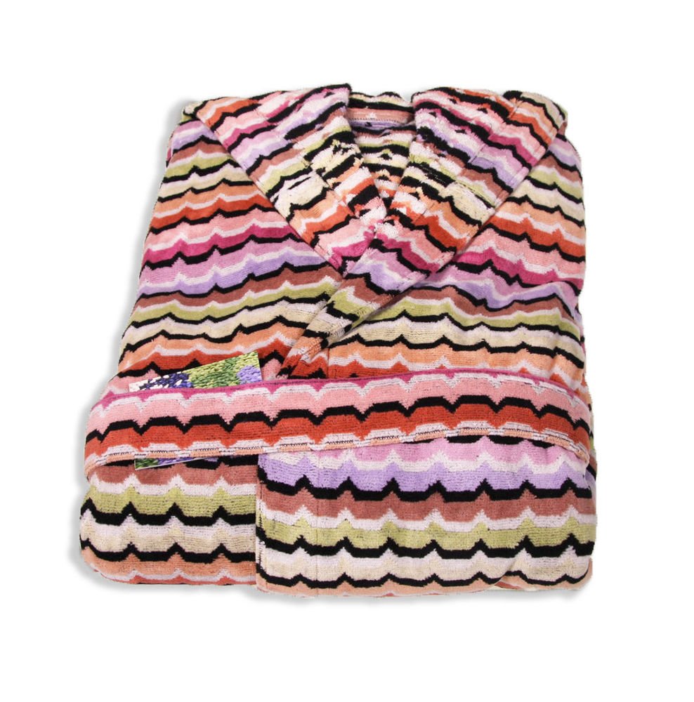 Missoni Home Bath robe with hood multicolor OMAR