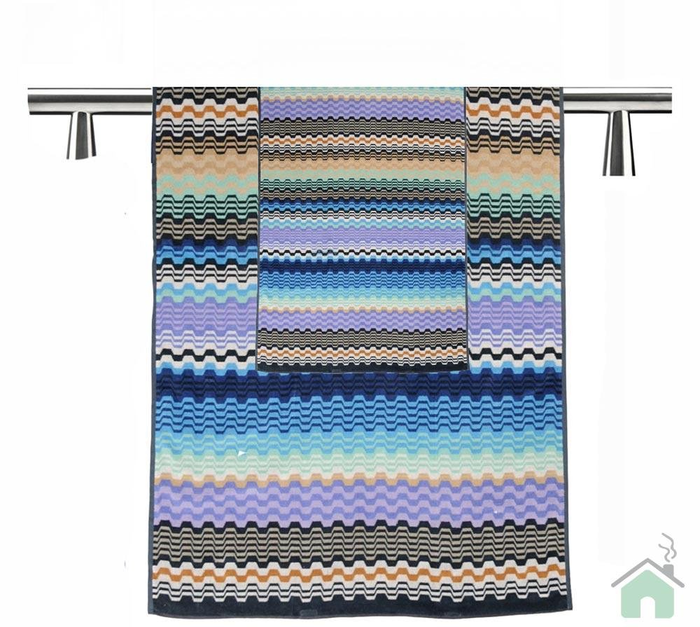 Towels set 6+6 Missoni Home Lara var.170 - zig-zag pattern