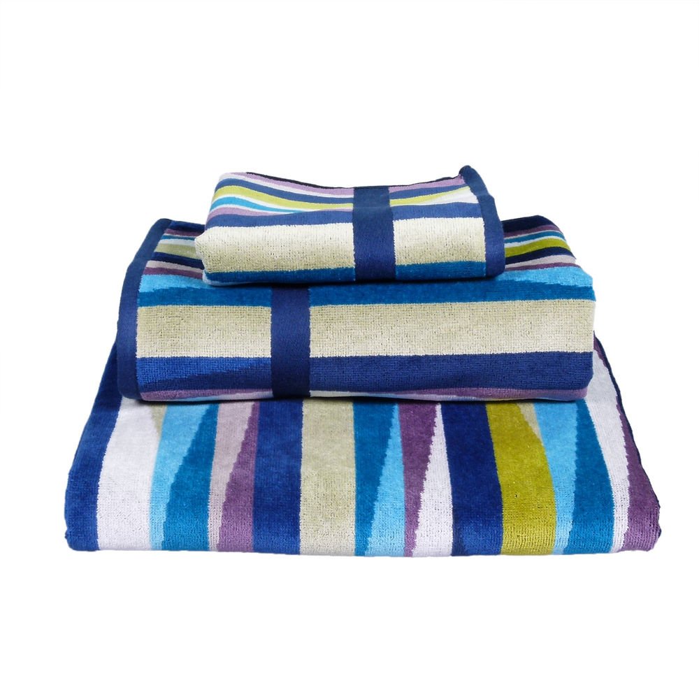 Missoni Home Romy 170 2015 2 bath sheets 100x160 cm multicolor waves