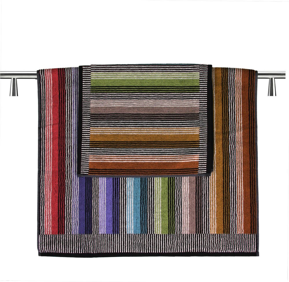 Missoni Home Ross 2015 bath sheet 100x160 cm multicolor stripes