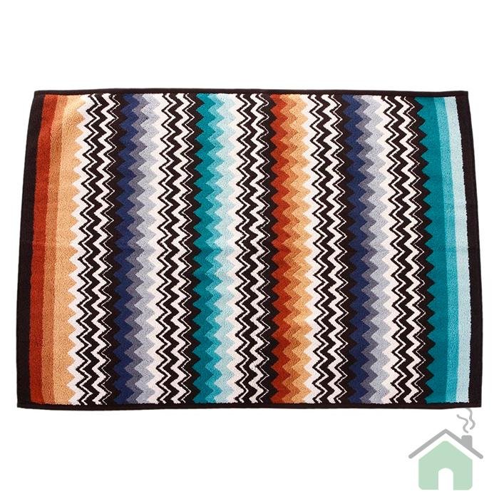Missoni Home Niles var.170 2 bathmat - multicolor zig-zag stripes