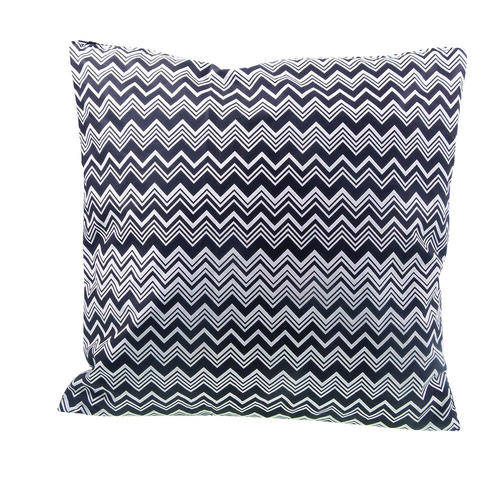 Cushion Missoni 12 45x45 Zig Zag BW
