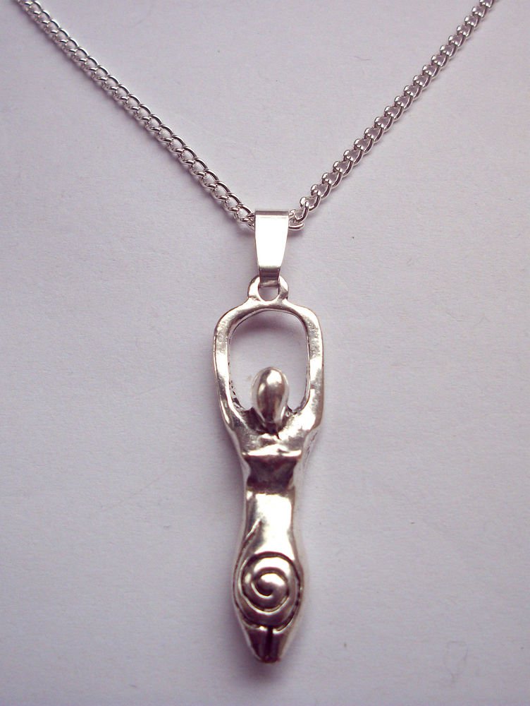 Goddess Pagan Wicca Pendant Necklace