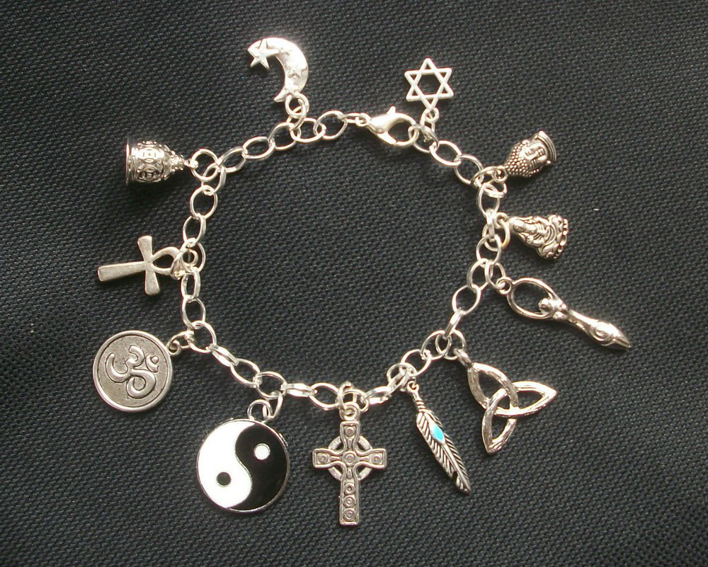 Religious Unity Inter Faith Charm Bracelet