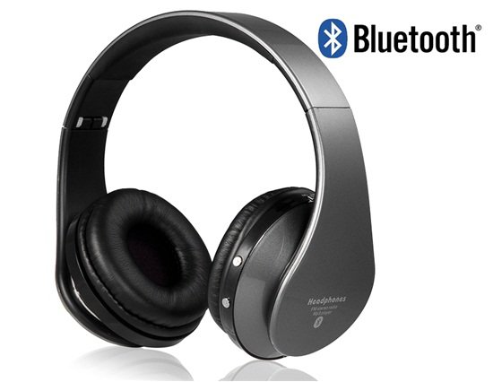 EB203 Foldable On-ear Wireless Stereo Bluetooth Headphones