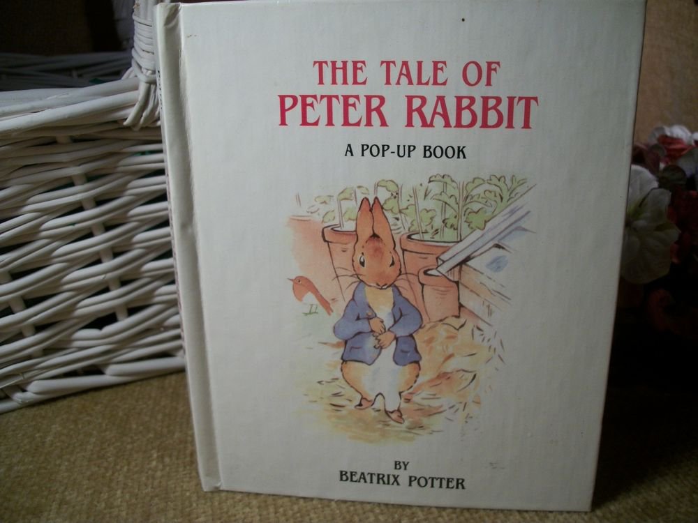 Beatrix Potter Book Classic Peter Rabbit VTG Children's Pop Up Story Keepsake