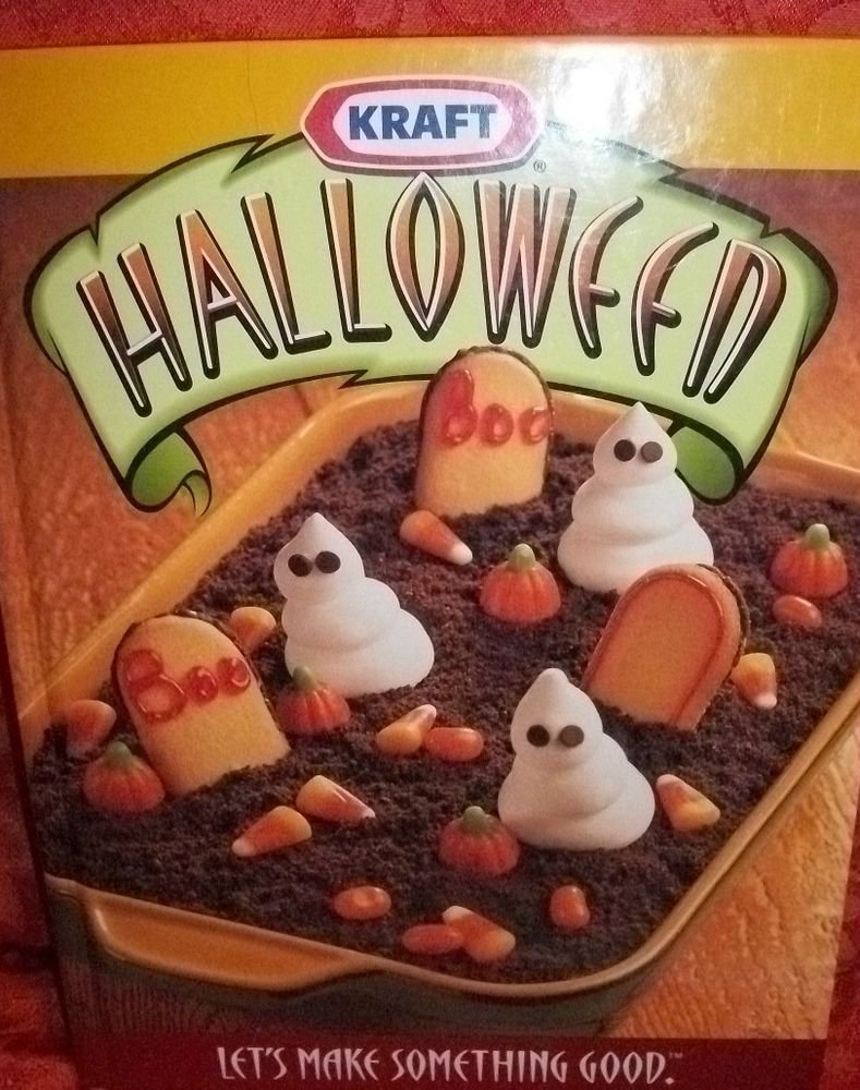 KRAFT Halloween Cookbook Kid's Party Food Fall Entertaining Spooky Treats