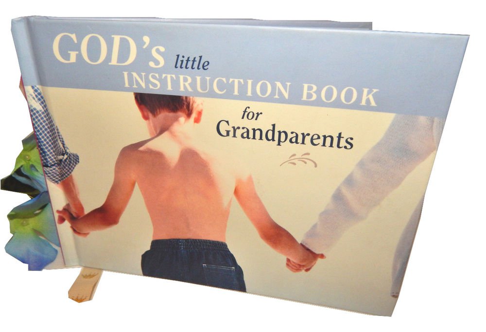 God's Little Instruction Book for Grandparents Hallmark Gift Bible Scripture
