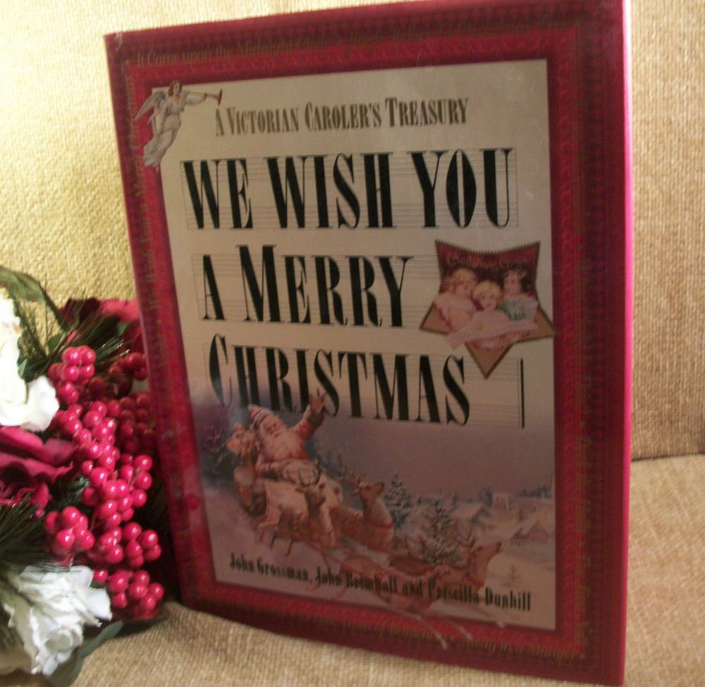Victorian Caroler's Treasury We Wish You a Merry Christmas Gift Book Piano Music