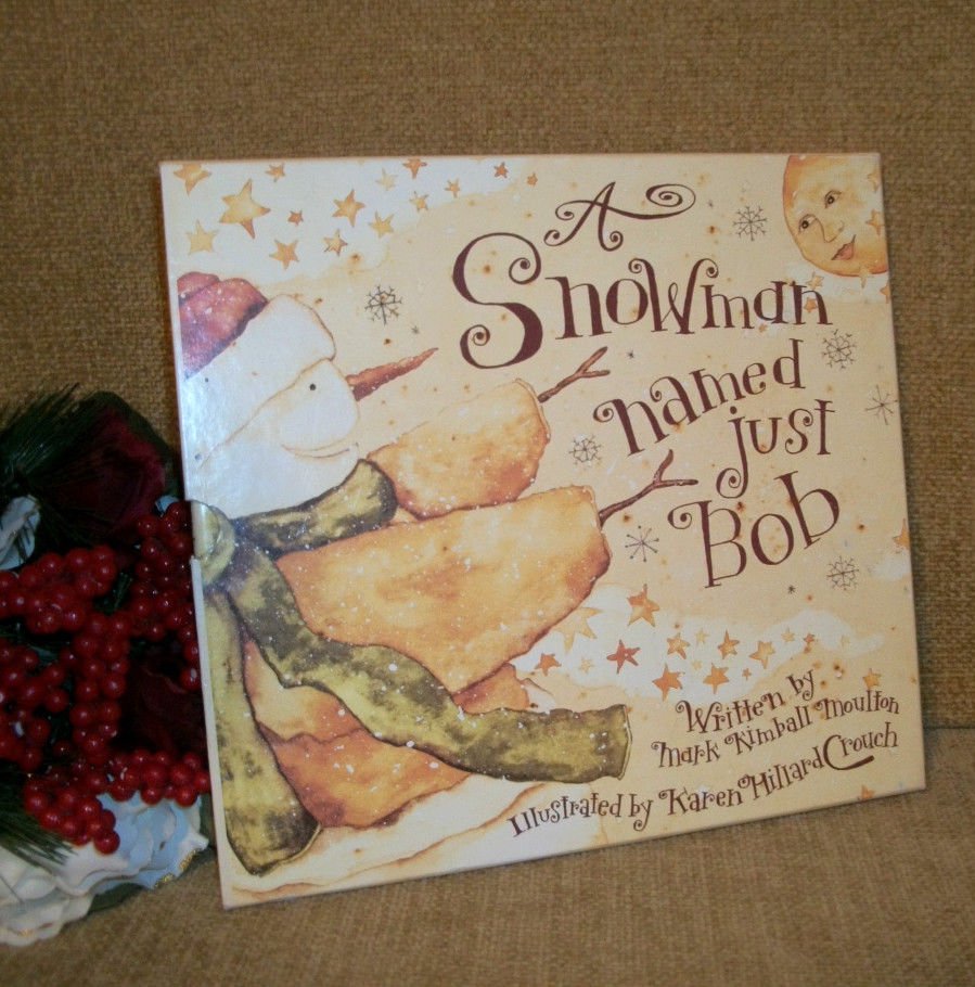 A Snowman Named Just Bob Children's Story Boxed Gift Edition Christmas Book