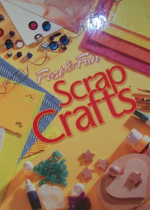 Fast and Fun Scrap Crafts Pattern Book Laura Scott House of White Birches 2002