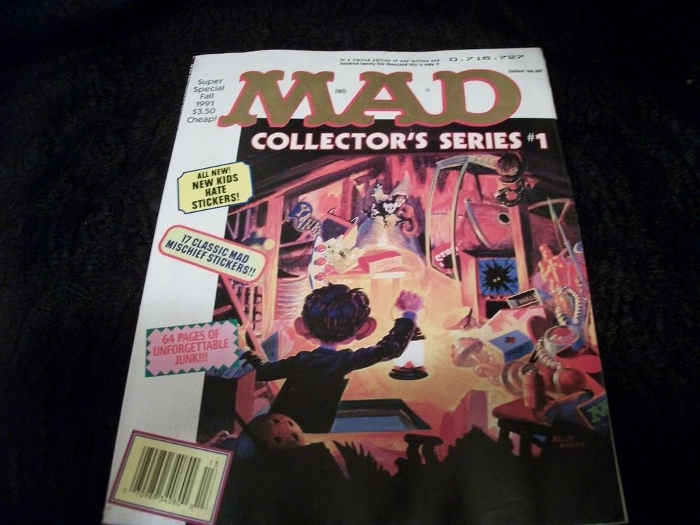 MAD Magazine Collectors Series 1 Special Edition Fall 1991 VTG Alfred E Neuman