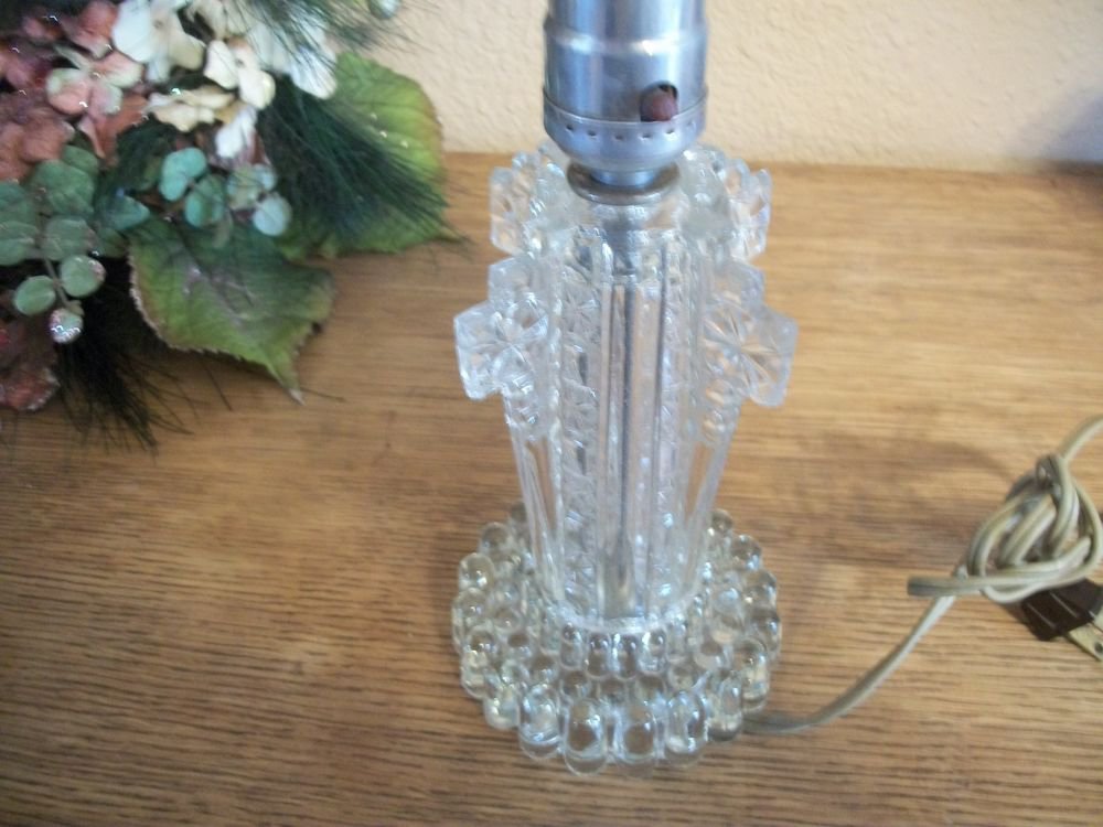 Antique Lamp Base DIY Electric Light Craft Supply Heavy Metal Ornate Art Deco
