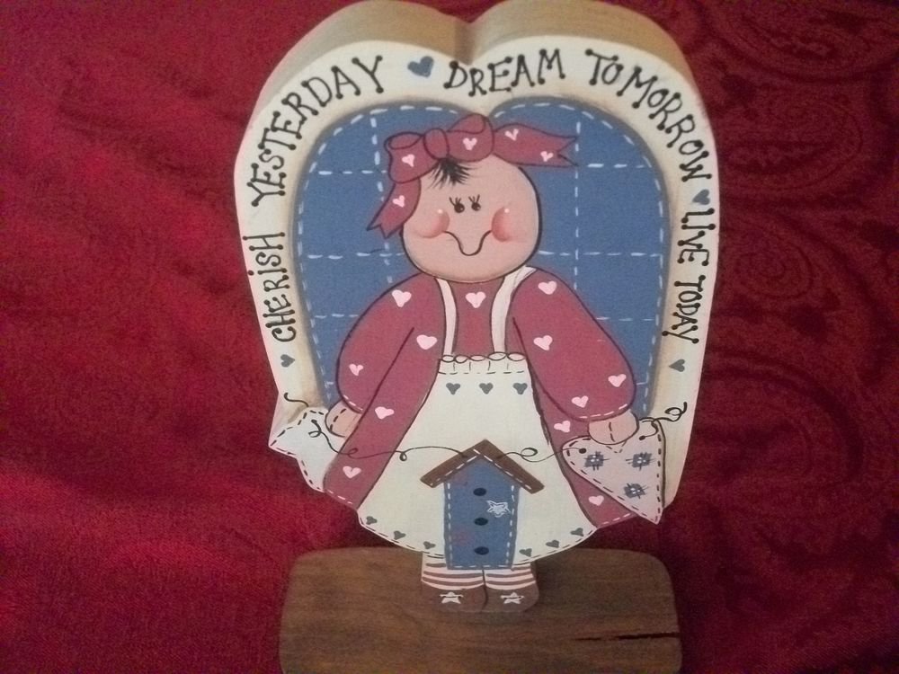 Americana Girl Bird House Red White Blue Inspiration Home Decor Handcrafted