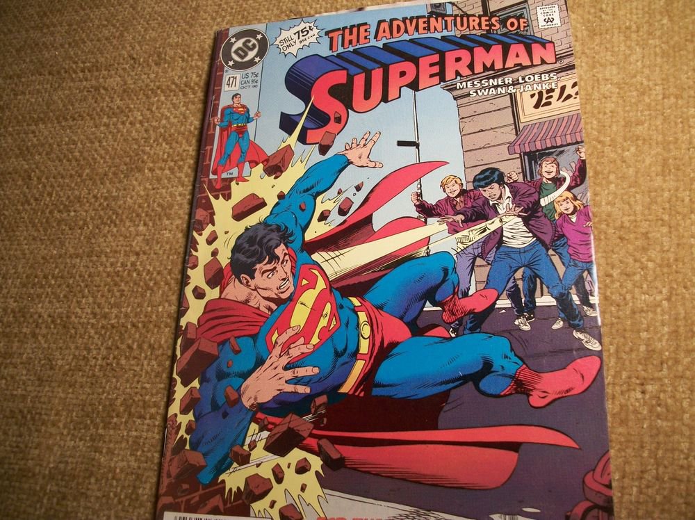 SuperheroComic Book VTG DC The Adventures of SUPERMAN Sinbad Strikes Again