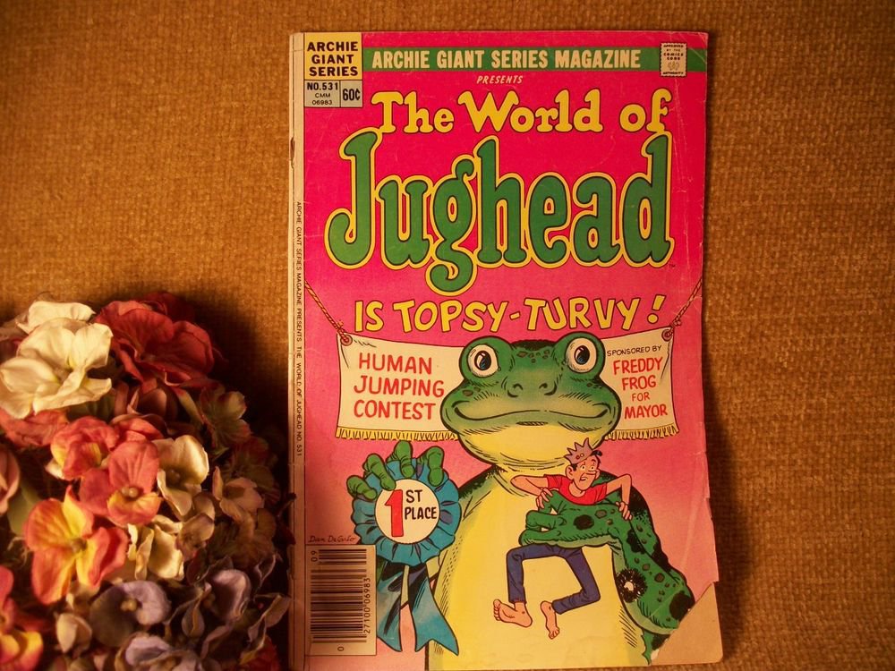 Comic Books Archie Giant Series Comics World of Jughead VTG Collectible