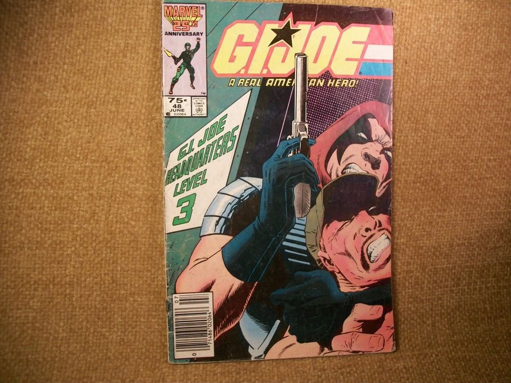 GI Joe A Real American Hero VTG Comic Book Marvel 25th Anniversary Edition