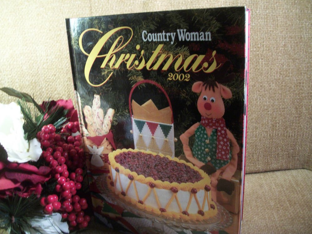 Country Woman Christmas 2002 Holiday Food Baking Crafts Decorating Entertaining