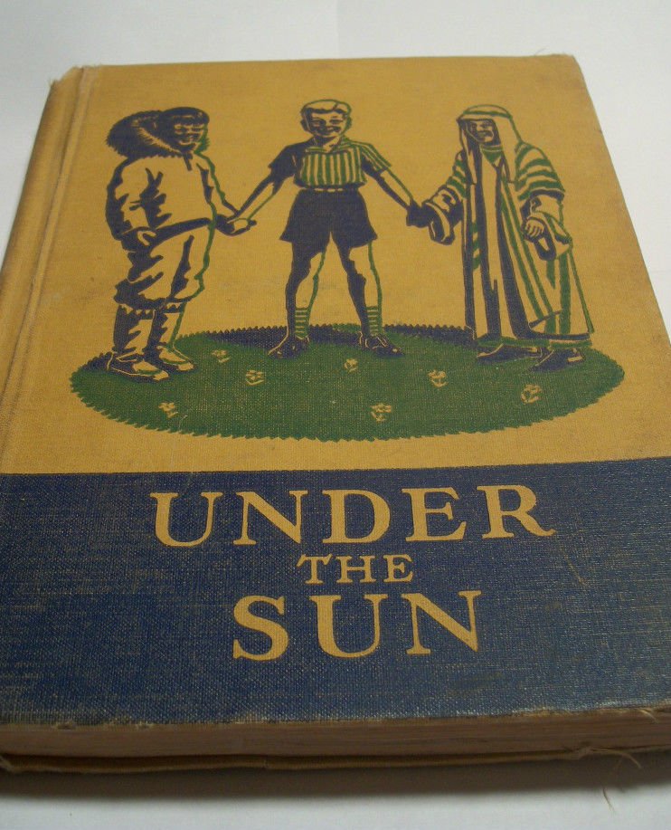 Under the Sun Student Reader School Textbook Crabtree Basic Series Antique 1941