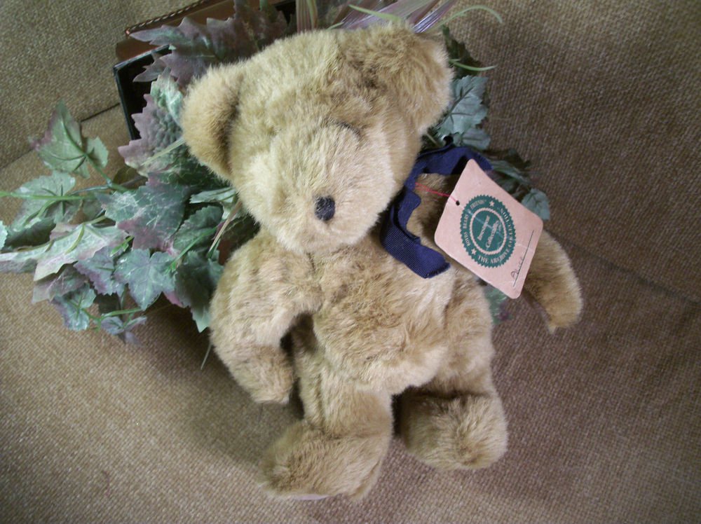 BOYDS Bear 12" Brown Plush Stuffed Animal RARE JB Bean Investment Collectible