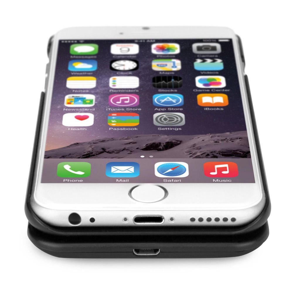 Ultra thin Backlit Wireless Bluetooth 3.0 Keyboard Case cove for iphone 6 Black