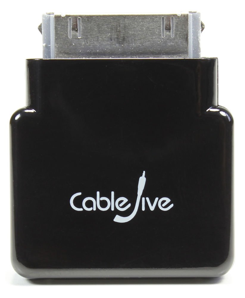 CableJive dockStubz+ Charge Converter and 30-pin Pass Through Adapter for New