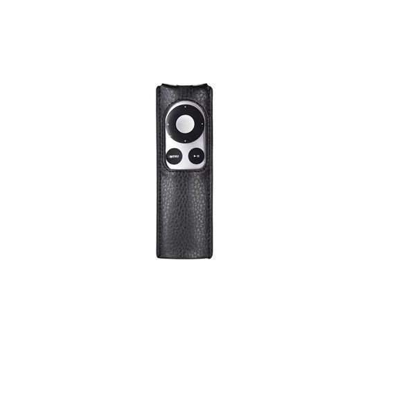 COSMOS Premium PU leather protective sleeve for Apple TV remote control (Black)