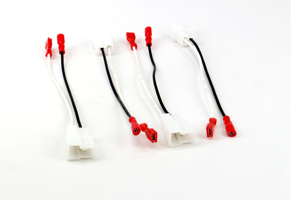 Xtenzi 2Pair Speaker Harness Set for Hyundai, Mitsubishi,Toyota & Other Vehicles